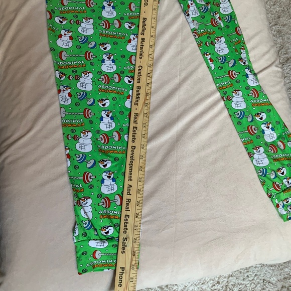 Men’s Sz M Abdominal Snowman ‘Pajama bottoms - Picture 3 of 6